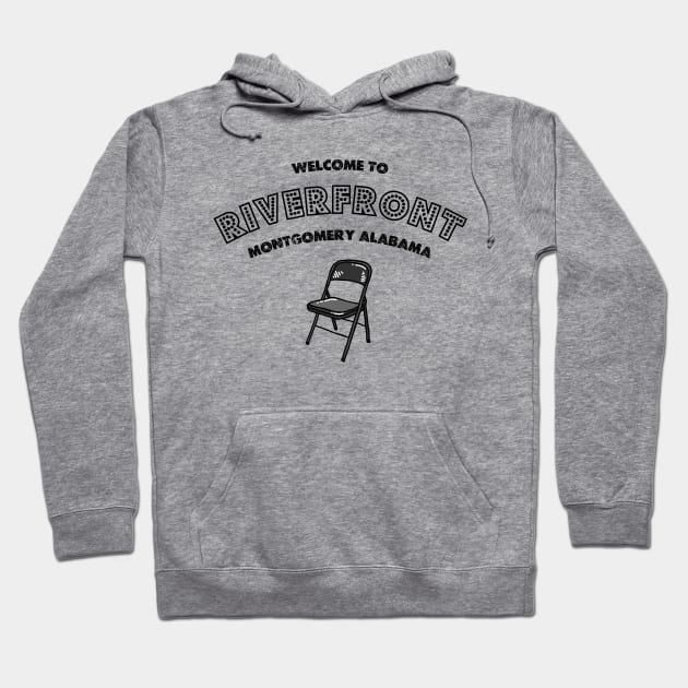 Riverfront Brawl, Montgomery Alabama Hoodie by Teessential